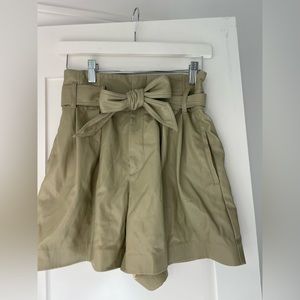 Zara Faux Leather Short High Waist